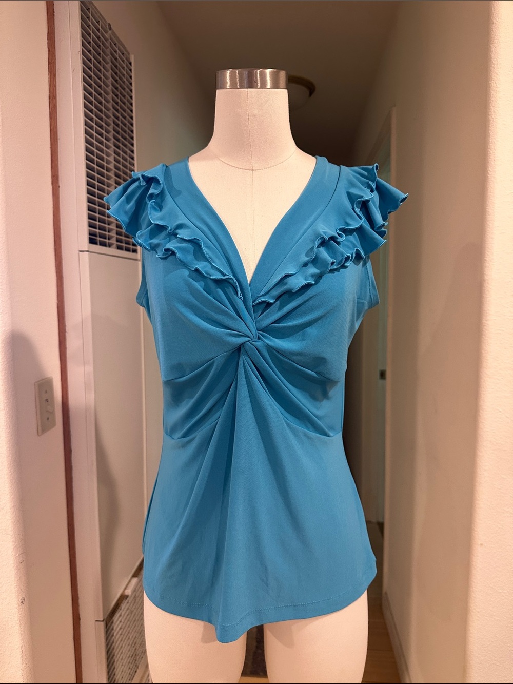 Y2K ruffle top